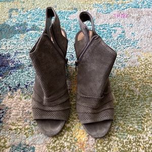 Vince Camuto Grey Suede